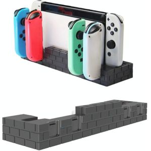 Voor Nintendo Switch / Switch OLED SW488 Power Bracket Game Card Storage Stand Handvat Oplaadstoel