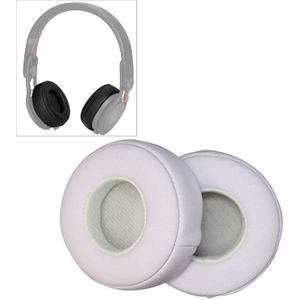 2 PCS For Beats Studio Mixr Headphone Protective Leather Cover Sponge Earmuffs (White)
