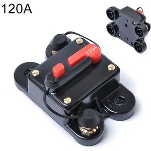120A DC 12-24V Car Audio Stereo Circuit Breaker Automatic Reset Fuse Holder