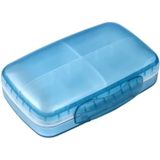FY-8833 Detachable Medicine Storage Box Large Capacity Eight-compartment Plastic Pill Box(Blue)