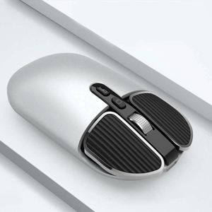 M203 2.4Ghz 5 Buttons 1600DPI Wireless Optical Mouse Computer Notebook Office Home Silent Mouse  Style:2.4G(Silver)