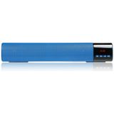 TOPROAD High Power 10W HIFI Portable Wireless Bluetooth Speaker Stereo Soundbar TF FM USB Subwoofer Column for Computer TV Phone(Blue)
