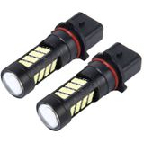 2 PCS P13W 10W 650 LM 6000K Car Fog Lights with 42 SMD-2835 LED Lamps  DC 12V (White Light)