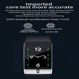 E66 1.08inch TFT Color Screen Smart Watch IP68 Waterproof Support Temperature Monitoring/ECG function /Heart Rate Monitoring/Blood Pressure Monitoring/Blood Oxygen Monitoring(Black)