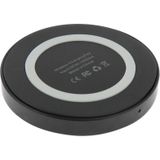 Qi Standard Wireless Charging Pad  for iPhone 8 / 8 Plus / X &  Samsung / Nokia / HTC and Other Mobile Phones (Black + White)