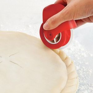 Bakken gereedschap pasta snij wiel Hemming wiel handleiding noodle Cutter roller mes creatieve keuken Gadgets (deeg roll)