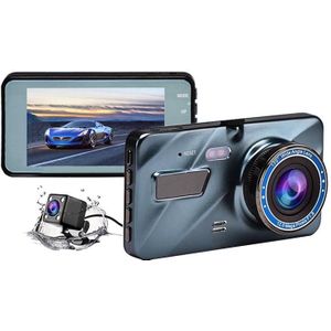 4 inch Car 2.5D HD 1080P Dual Recording Driving Recorder DVR Support Parking Monitoring / Loop Recording