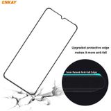 For Motorola Moto E7 Plus ENKAY Hat-Prince Anti-drop Full Glue Tempered Glass Full Screen Film Anti-fall Protector