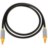 1m OD5.0mm Toslink Male to Male Digital Optical Audio Cable