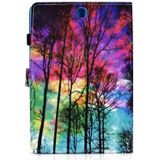 Painted Pattern TPU Horizontal Flip Leather Protective Case For Samsung Galaxy Tab A 9.7(Forest)