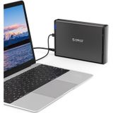 ORICO 7688C3 8TB 3.5 inch USB-C / Type-C Mobile HDD Enclosure with Detachable Base  Cable Length: 1m