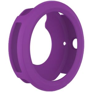 For Garmin Vivoactive 3 Smart Watch Silicone Protective Case(Purple)