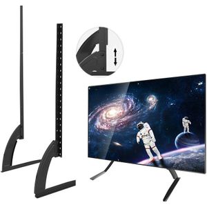 27-55 inch Mount Height Adjustable Universal Stand Base Desktop TV Mount for TV LCD Flat Screen