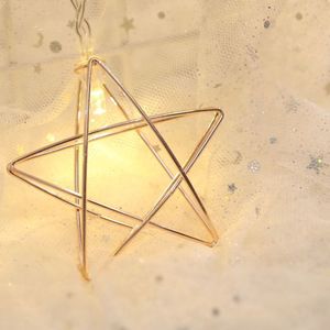 3m Iron Star USB Plug Romantic LED String Holiday Light  20 LEDs Teenage Style Warm Fairy Decorative Lamp for Christmas  Wedding  Bedroom (Warm White)