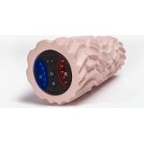 Three-zone Vibration Electric Muscle Relaxation Roller Vibration Massage Yoga Column Foam Roller  USB Model (Orange)