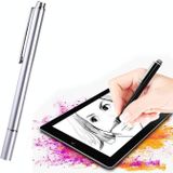 AT-21 Mobile Phone Touch Screen Capacitive Pen Drawing Pen(Silver)