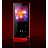 2.4 inch Touch-Button MP4 / MP3 Lossless Music Player  Support E-Book / Alarm Clock / Timer Shutdown  Memory Capacity: 4GB Bluetooth Version(Red)