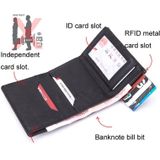 RFID Anti-Theft Aluminum Alloy Card Case(Crocodile Black)