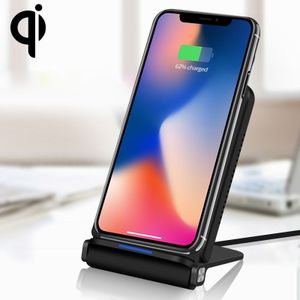 Q200 5W ABS + PC Fast Charging Qi Wireless Fold Charger Pad  For iPhone  Galaxy  Huawei  Xiaomi  LG  HTC and Other QI Standard Smart Phones(Black)