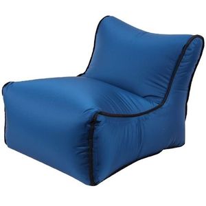 Waterproof Mini Inflatable Baby Seats SofaChair Furniture Bean Bag Seat Cushion(Navy blue seat)