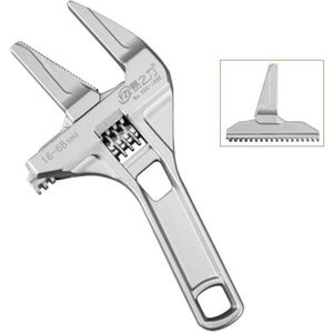 YZL Multifunctional Short Handle Large Opening Adjustable Wrench  Style:Arc-Shaped Bathroom