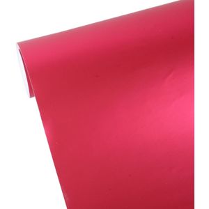 7.5m * 0.5m Ice Blue Metallic Matte Icy Ice Car Decal Wrap Auto Wrapping Vehicle Sticker Motorcycle Sheet Tint Vinyl Air Bubble (Wine Red)