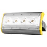 LS50A 50W IP65 Waterproof LED Flood Light  4 LEDs 5000 LM 3000-6000K New Design LED Linear Project-light Lamp  AC 100-240V(Warm White)