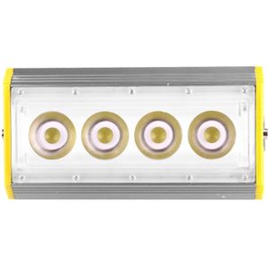 LS50A 50W IP65 Waterproof LED Flood Light  4 LEDs 5000 LM 3000-6000K New Design LED Linear Project-light Lamp  AC 100-240V(Warm White)