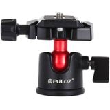 PULUZ 360 Degree Rotation Panoramic Metal Ball Head with Quick Release Plate for DSLR & Digital Cameras(Black)