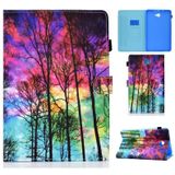 Painted Pattern TPU Horizontal Flip Leather Protective Case For Samsung Galaxy Tab A 10.1 (2016)(Forest)