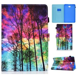 Painted Pattern TPU Horizontal Flip Leather Protective Case For Samsung Galaxy Tab A 10.1 (2016)(Forest)