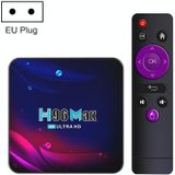 H96 Max V11 4K Smart TV BOX Android 11.0 Media Player wtih Remote Control  RK3318 Quad-Core 64bit Cortex-A53  RAM: 2GB  ROM: 16GB  Support Dual Band WiFi  Bluetooth  Ethernet  EU Plug