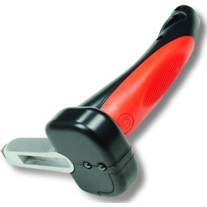 Car Cane Handle Portable Mobility Aid Flashlight Belt Cutter Glass Breaker Emergency Escape Tools