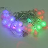 7m Snowball Pendants Pendants Decoration String Lights  30-LED Multi-Colored Light  (AC 12-240V / EU Plug)(White)