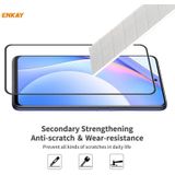 For Xiaomi 10T Lite 5G 5 PCS ENKAY Hat-Prince Anti-drop Full Glue Tempered Glass Full Screen Film Anti-fall Protector