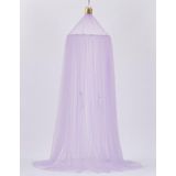 Baby Bed Curtain Hung Dome Mosquito Net Girls Crown Hanging Net Princess Tents(Purple)