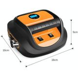 DC12V 120W 22-cylinder Portable Multifunctional Car Air Pump with LED Lamp  Style: Digital Display + Toolbox