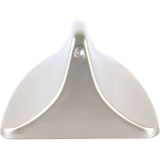 A-881 Shark Fin Car Dome Antenna Decoration(Silver)