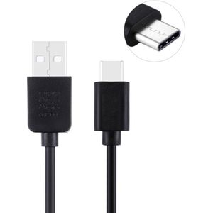 HAWEEL 1m USB-C / Type-C to USB 2.0 Data & Charging Cable  For Galaxy S8 & S8 + / LG G6 / Huawei P10 & P10 Plus / Xiaomi Mi 6 & Max 2 and other Smartphones(Black)