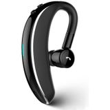 V7 Bluetooth 5.0 Business Style Wireless Stereo Sports Bluetooth Earphone  Support Inform Caller Name (Black)