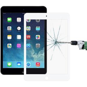 9H 11D Explosion-proof Tempered Glass Film for iPad Mini 3 & 2 7.9 inch (White)