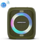 HOPESTAR Party100 Bluetooth 5.0 Portable Waterproof Wireless Bluetooth Speaker with Mobile Charging Function (Green)