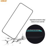 For OnePlus 9 2 PCS ENKAY Hat-Prince Anti-drop Full Glue Tempered Glass Full Screen Film Anti-fall Protector