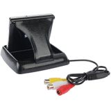 3.5 inch Folding Car Rearview LCD Monitor  2 Channels AV Input