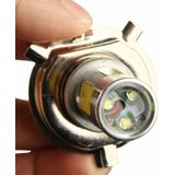 H4 21W White LED Fog Light for Vehicles  DC 12-24V