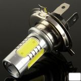 H4 21W White LED Fog Light for Vehicles  DC 12-24V