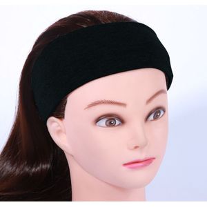 Yoga Fitness Hair Band Headband  Size: About 21 x 7cm(Black)