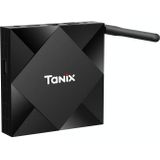 TANIX TX6s 4K Smart TV BOX Android 10 Media Player wtih Remote Control  Quad Core Allwinner H616  RAM: 4GB  ROM: 64GB  2.4GHz/5GHz WiFi  Bluetooth  EU Plug