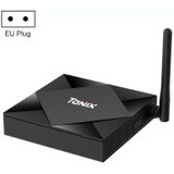 TANIX TX6s 4K Smart TV BOX Android 10 Media Player wtih Remote Control  Quad Core Allwinner H616  RAM: 4GB  ROM: 64GB  2.4GHz/5GHz WiFi  Bluetooth  EU Plug