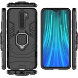 For Xiaomi Redmi Note 8 Pro Panther PC + TPU Shockproof Protective Case(Black)